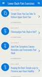 Mobile Screenshot of lowerbackpain-exercises.com